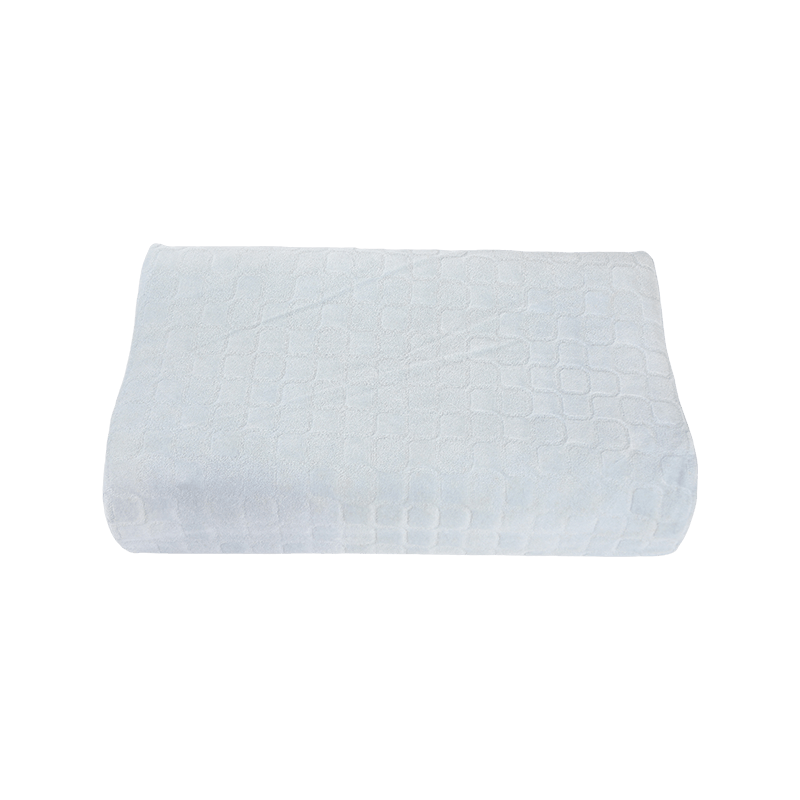 ホット販売高品質低価格刺繍抗いびき頚椎 B 形状ベッド & ホテル睡眠低反発枕整形外科